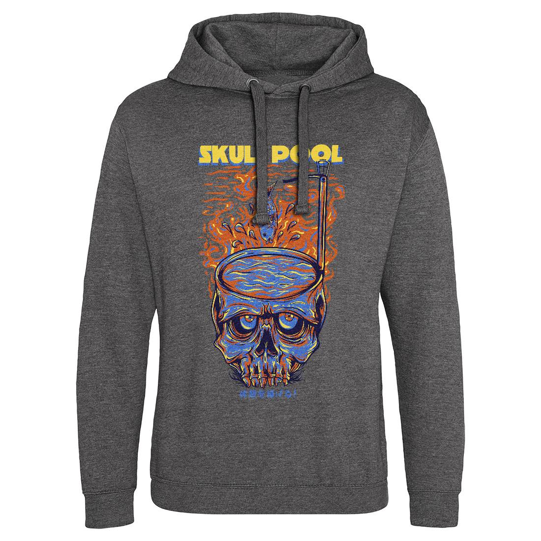 Skull Pool Mens Hoodie Without Pocket Horror D817