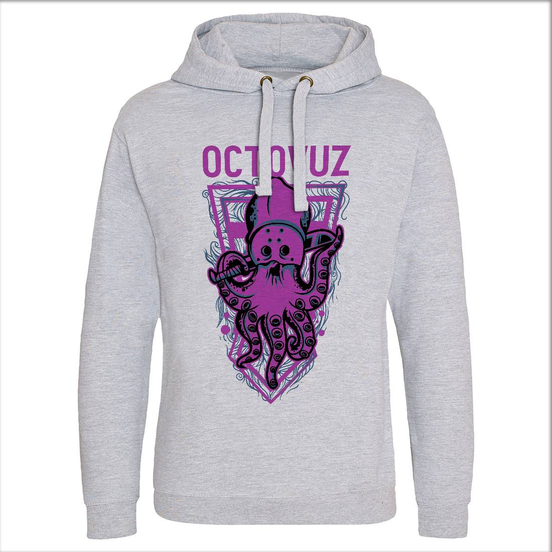 Octopus Mens Hoodie Without Pocket Horror D820