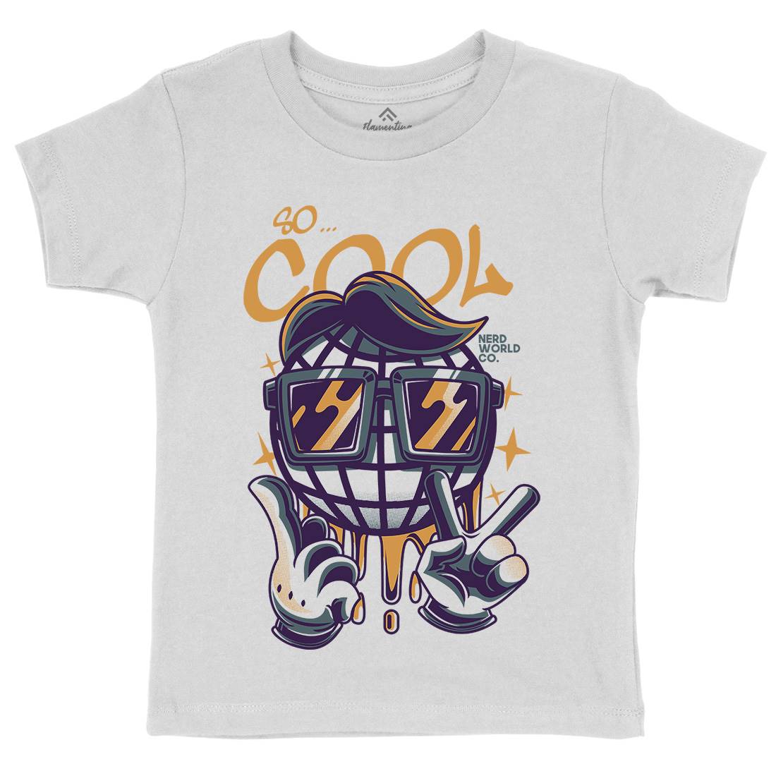 So Cool Kids Crew Neck T-Shirt Geek D824