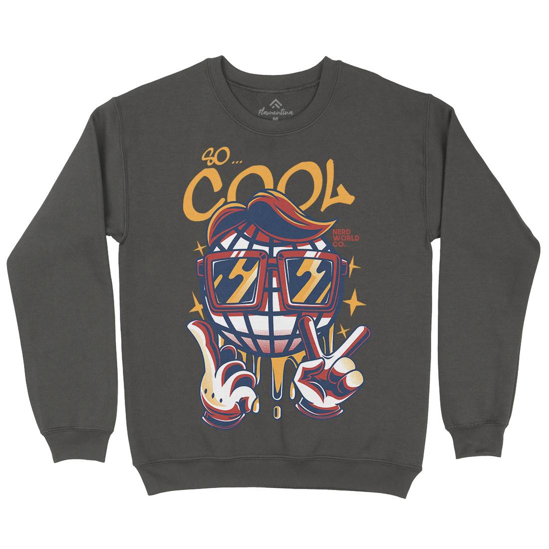 So Cool Kids Crew Neck Sweatshirt Geek D824