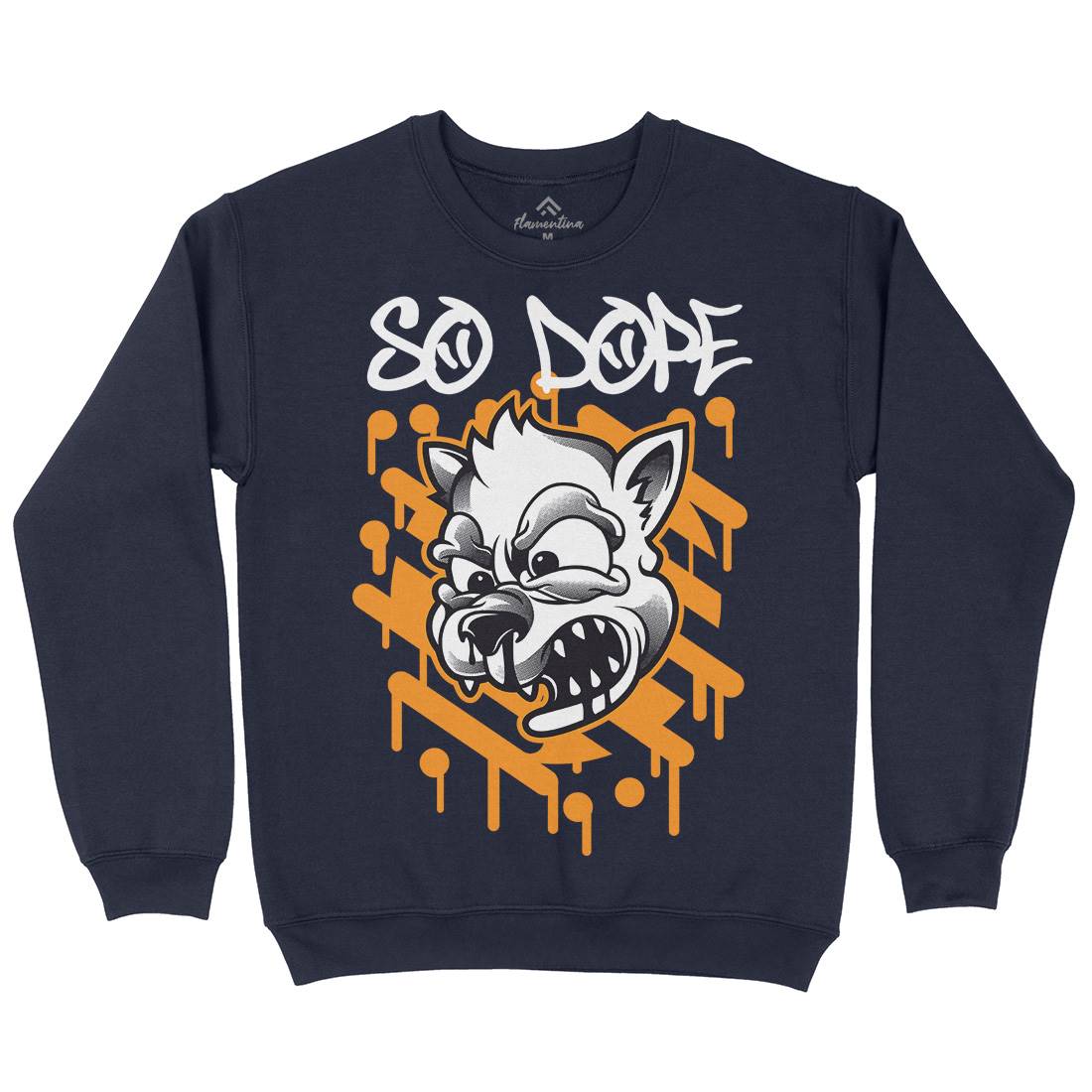 So Dope Wolf Kids Crew Neck Sweatshirt Animals D825