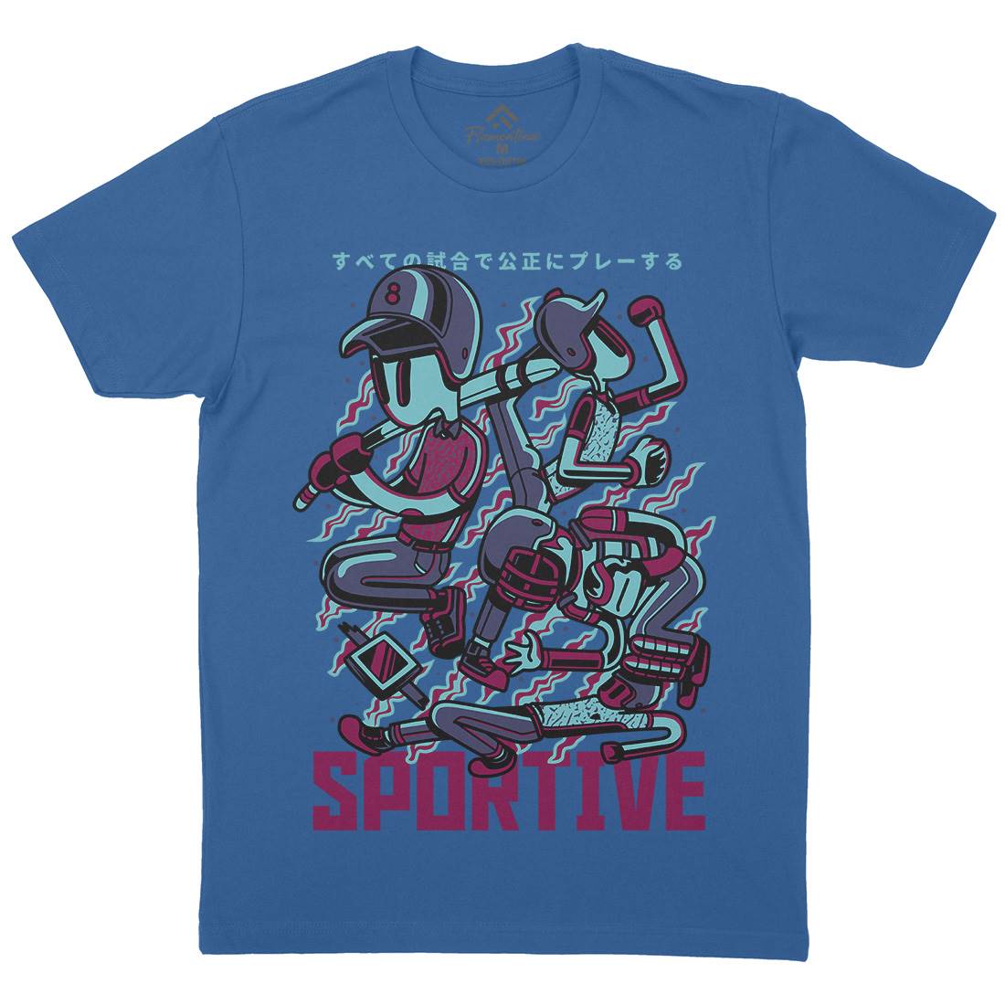 Sportive Mens Crew Neck T-Shirt Sport D831