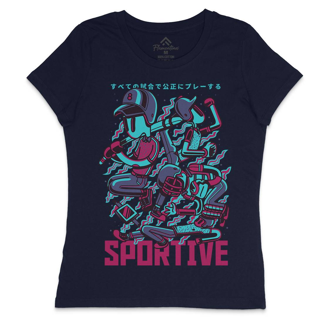 Sportive Womens Crew Neck T-Shirt Sport D831