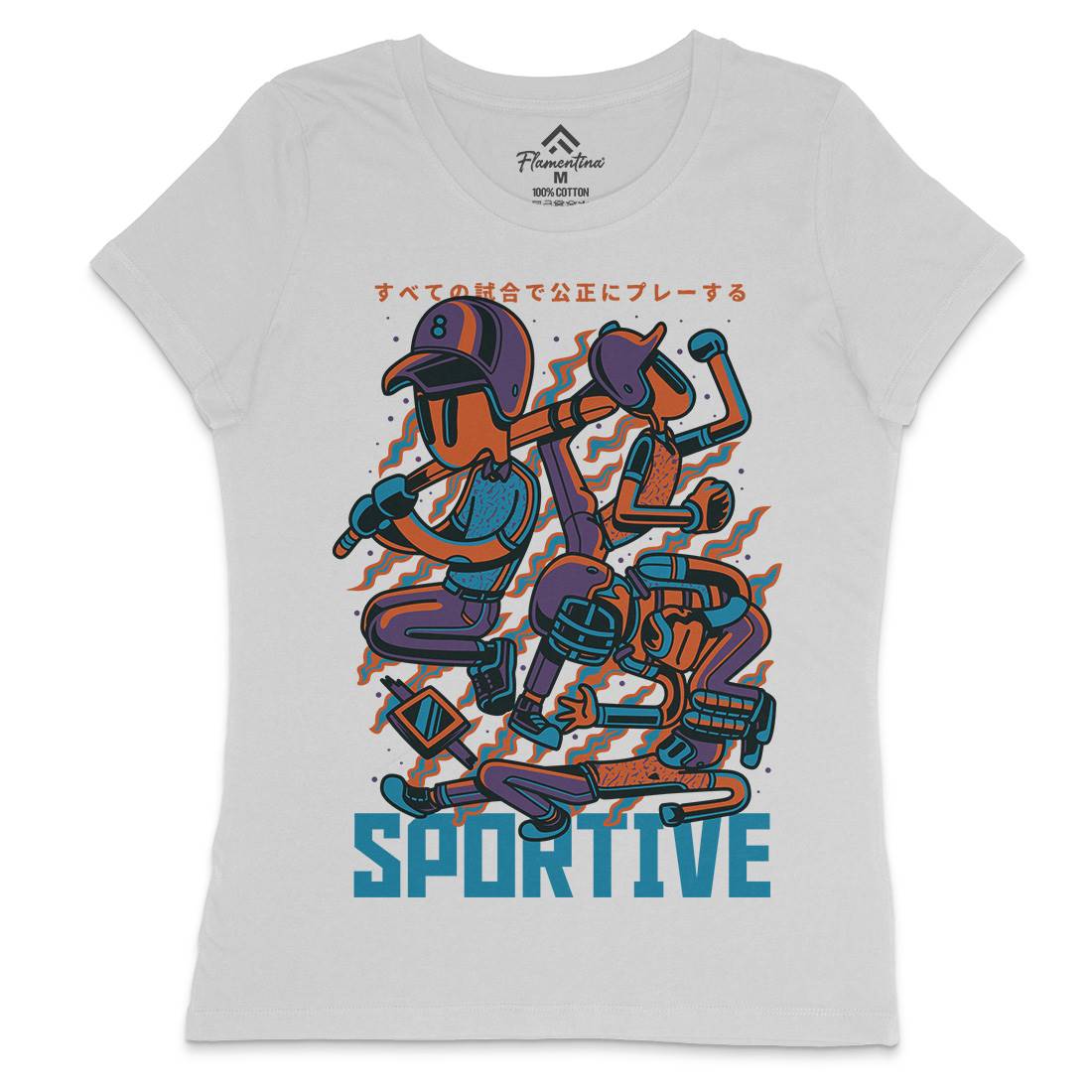 Sportive Womens Crew Neck T-Shirt Sport D831