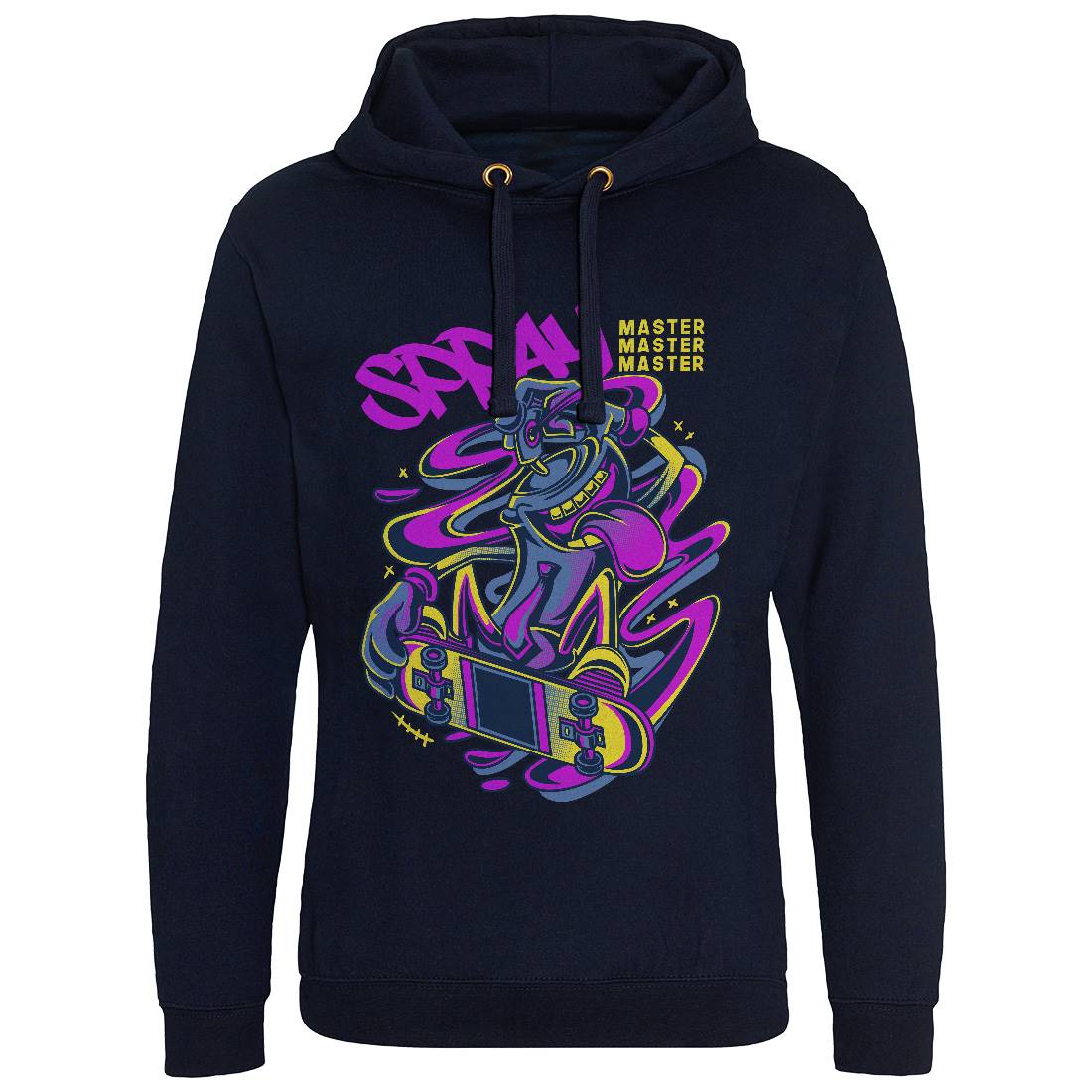 Spray Master Mens Hoodie Without Pocket Skate D832