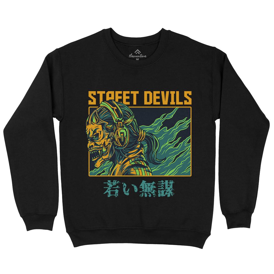 Street Devils Kids Crew Neck Sweatshirt Horror D840