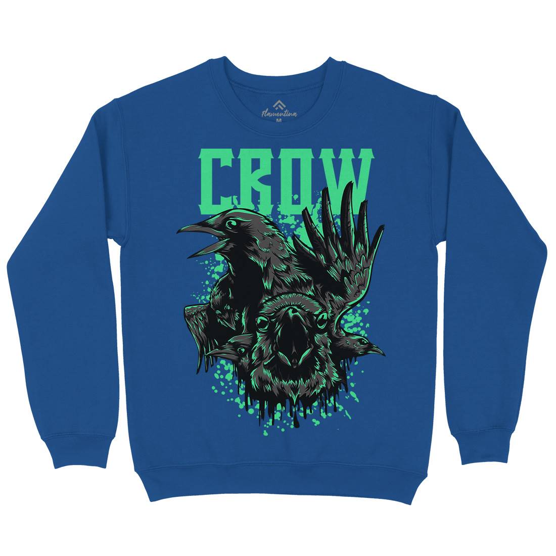 Crow Kids Crew Neck Sweatshirt Horror D850