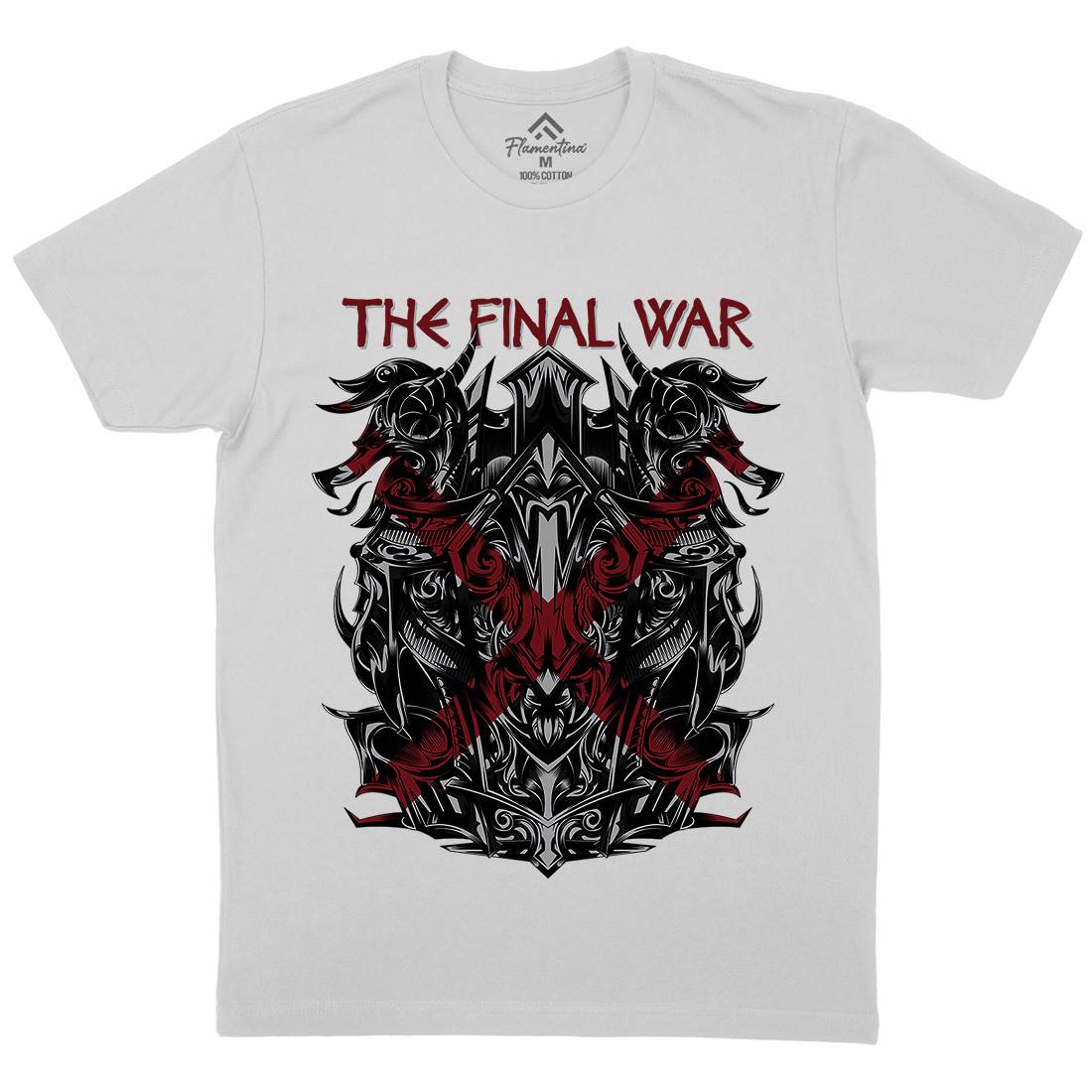 Final War Mens Crew Neck T-Shirt Warriors D853