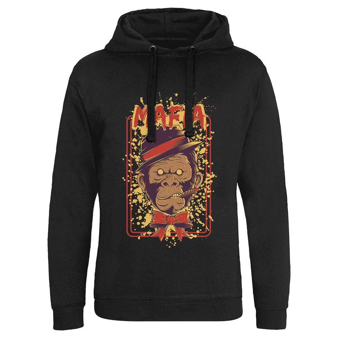 Mafia Ape Mens Hoodie Without Pocket Animals D857