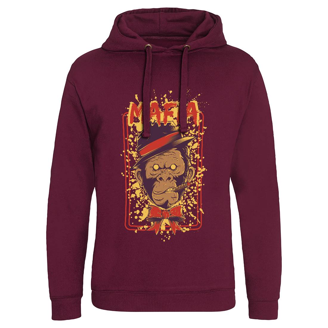 Mafia Ape Mens Hoodie Without Pocket Animals D857