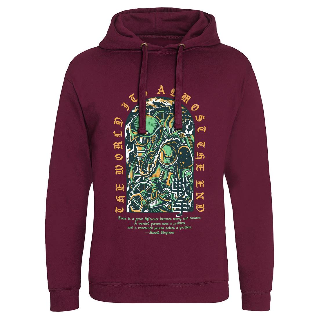 World End Mens Hoodie Without Pocket Horror D860