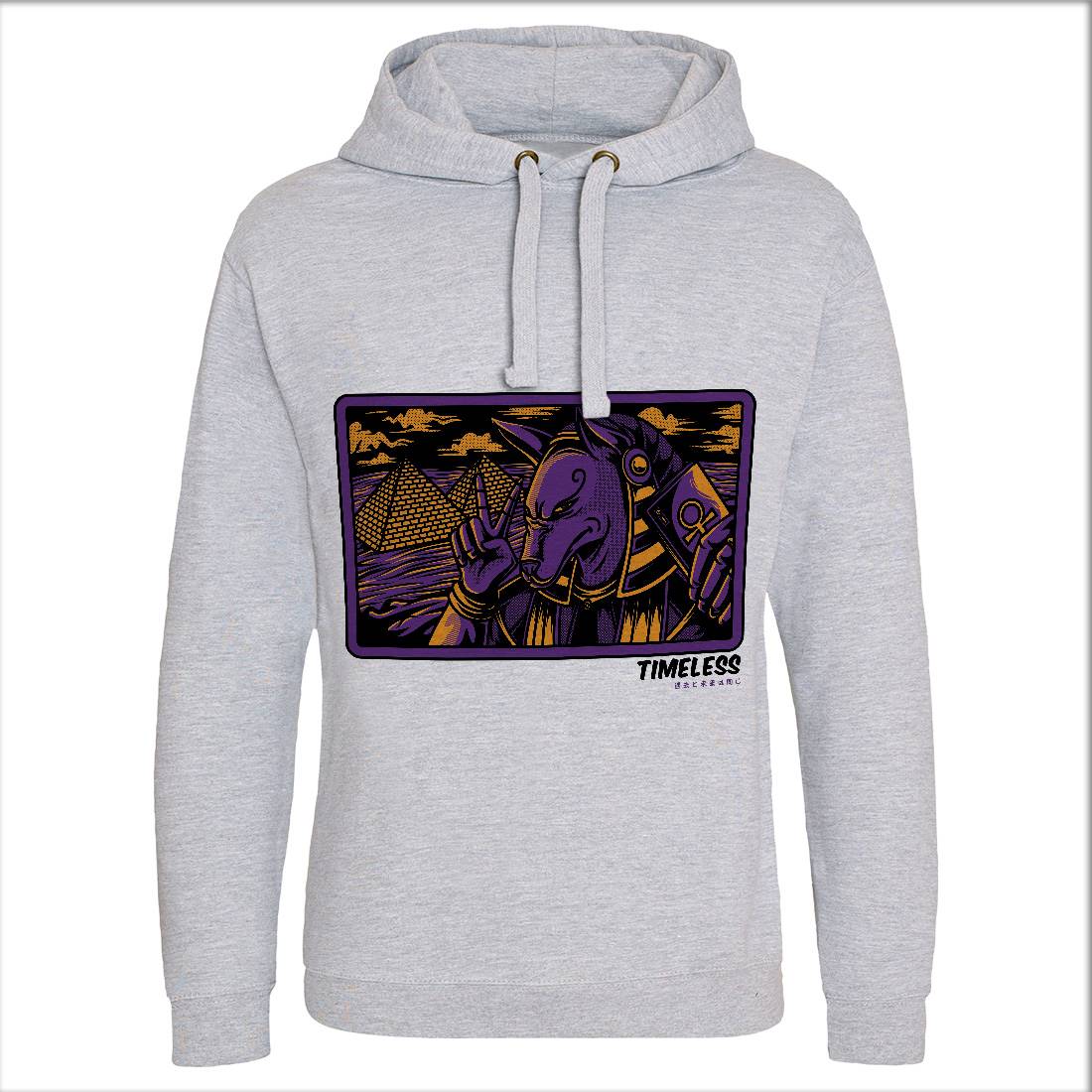 Timeless Mens Hoodie Without Pocket Horror D862