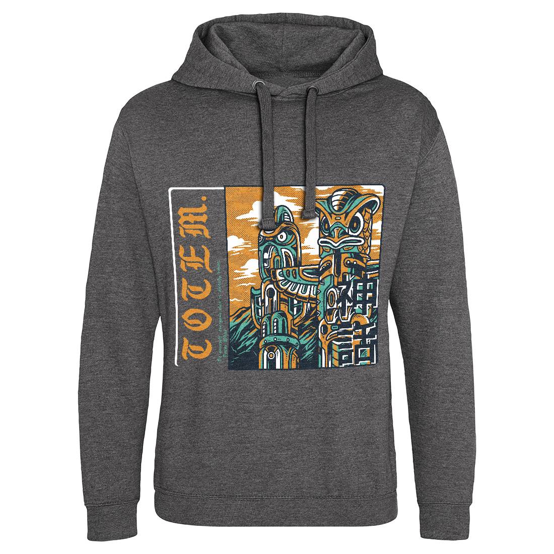 Totem Mens Hoodie Without Pocket American D866