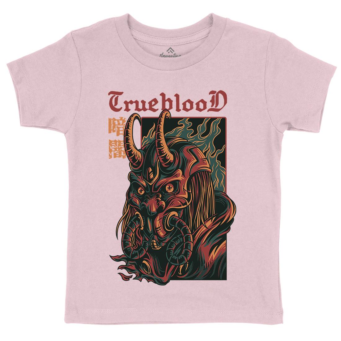 True Blood Kids Crew Neck T-Shirt Horror D867