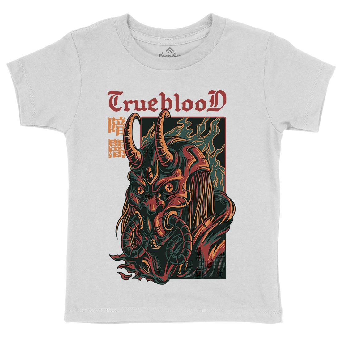 True Blood Kids Crew Neck T-Shirt Horror D867