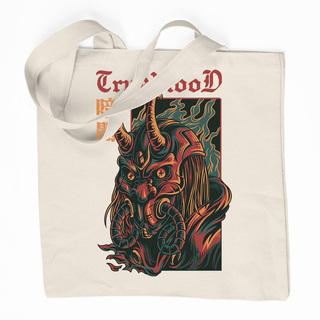 True Blood Organic Premium Cotton Tote Bag Horror D867