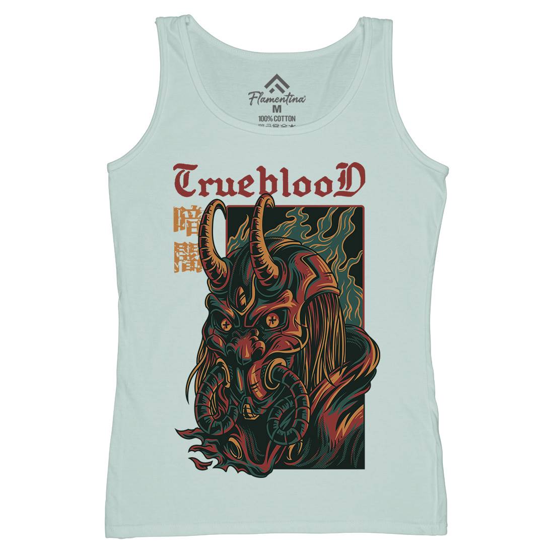 True Blood Womens Organic Tank Top Vest Horror D867