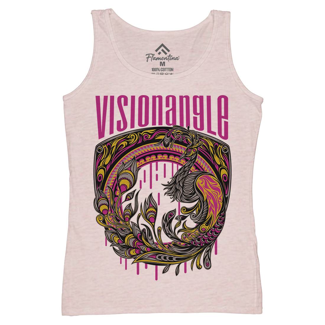 Vision Angle Womens Organic Tank Top Vest Animals D873