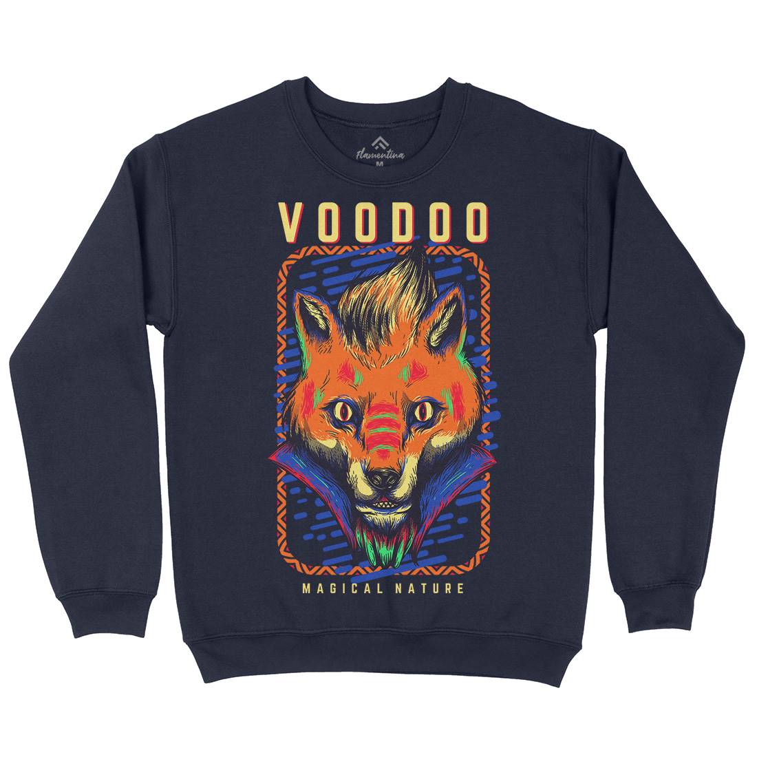 Voodoo Fox Kids Crew Neck Sweatshirt Animals D874