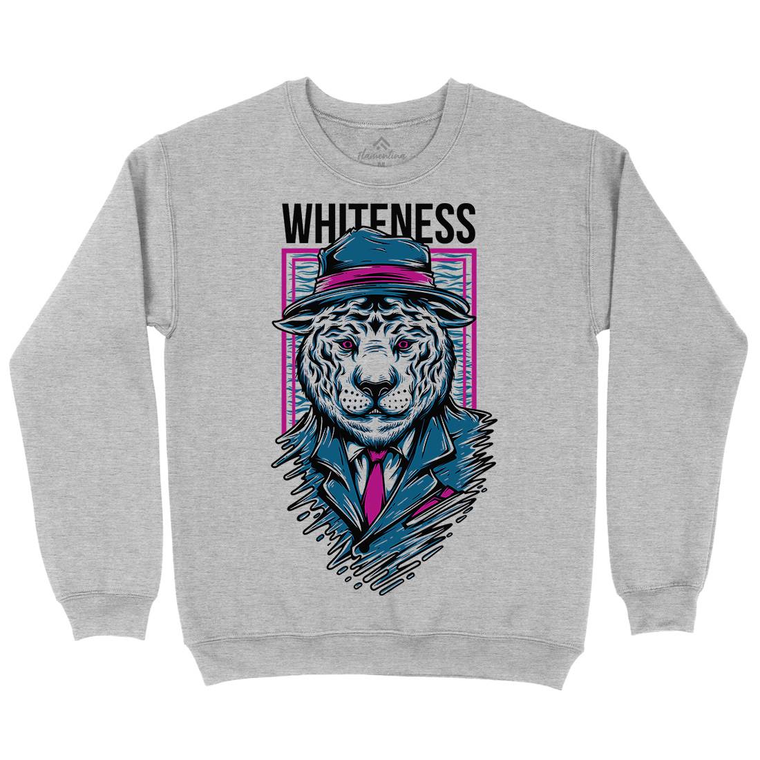 Whiteness Kids Crew Neck Sweatshirt Animals D879