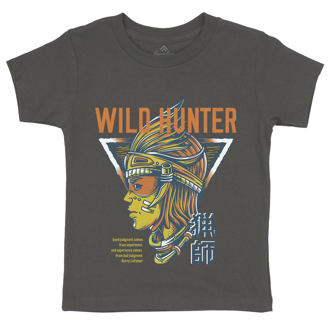Wild Hunter Kids Crew Neck T-Shirt Warriors D881