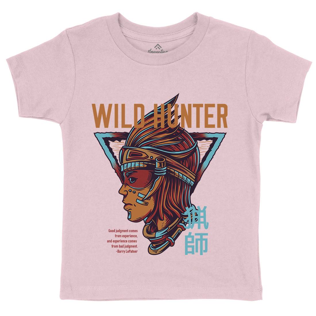 Wild Hunter Kids Crew Neck T-Shirt Warriors D881