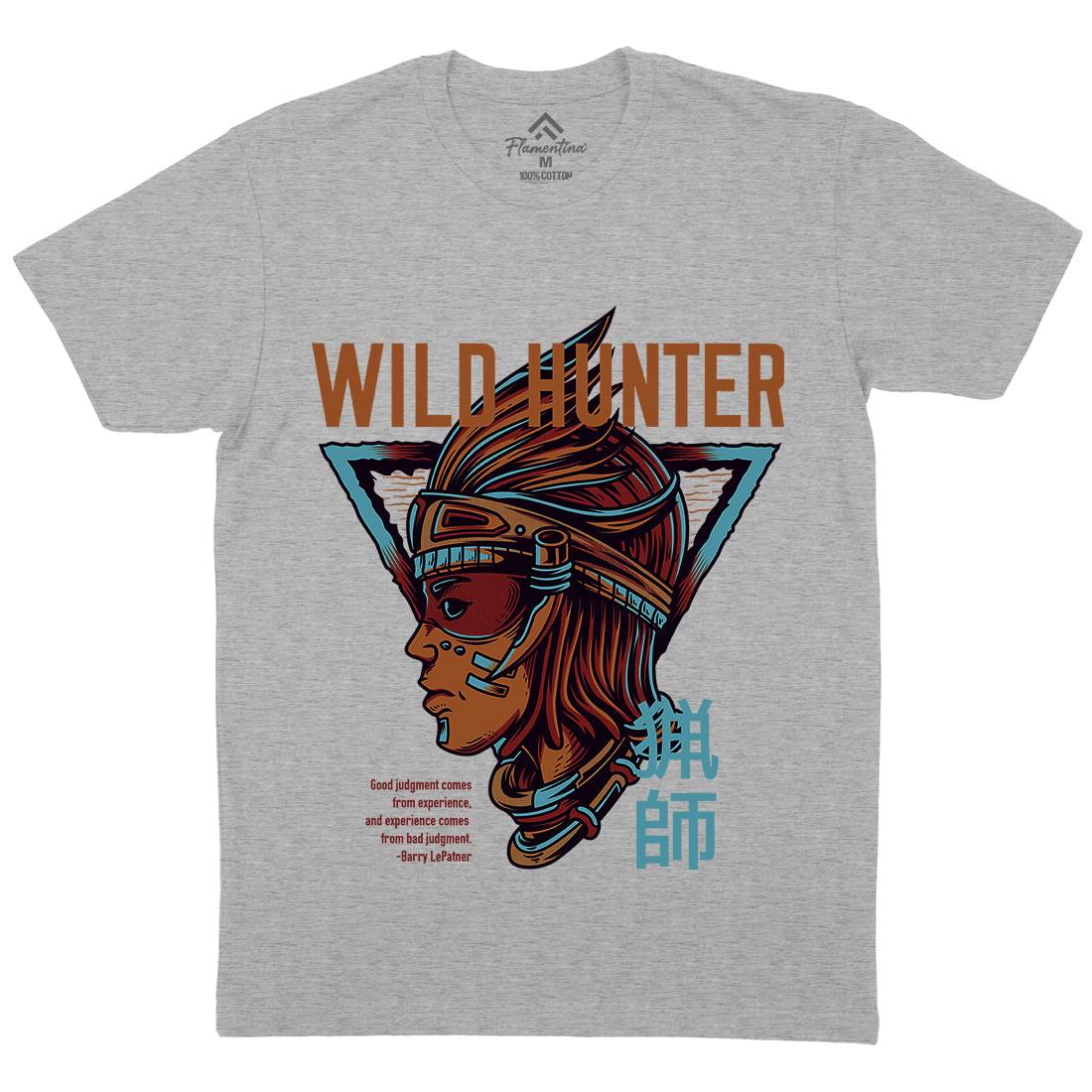 Wild Hunter Mens Crew Neck T-Shirt Warriors D881