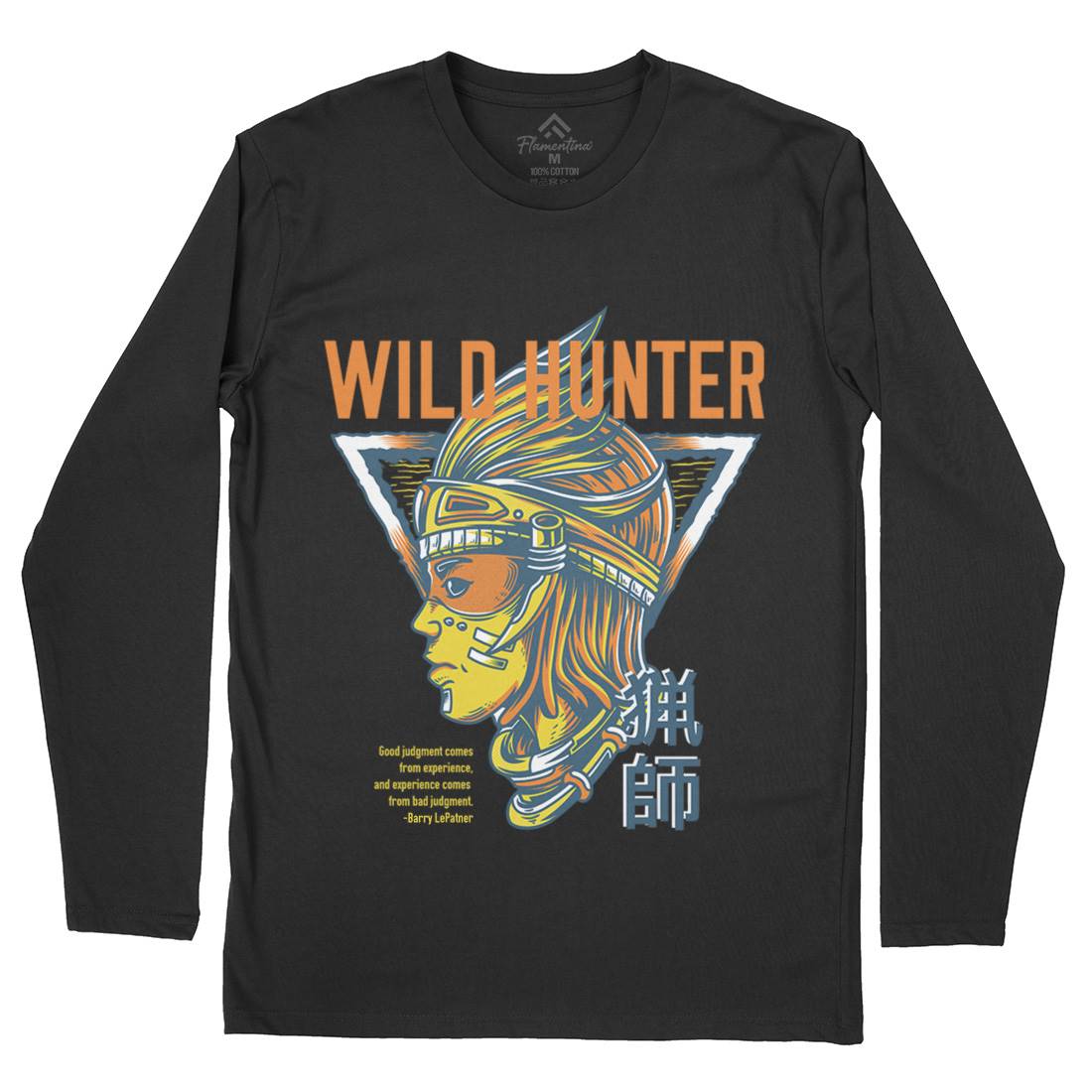 Wild Hunter Mens Long Sleeve T-Shirt Warriors D881