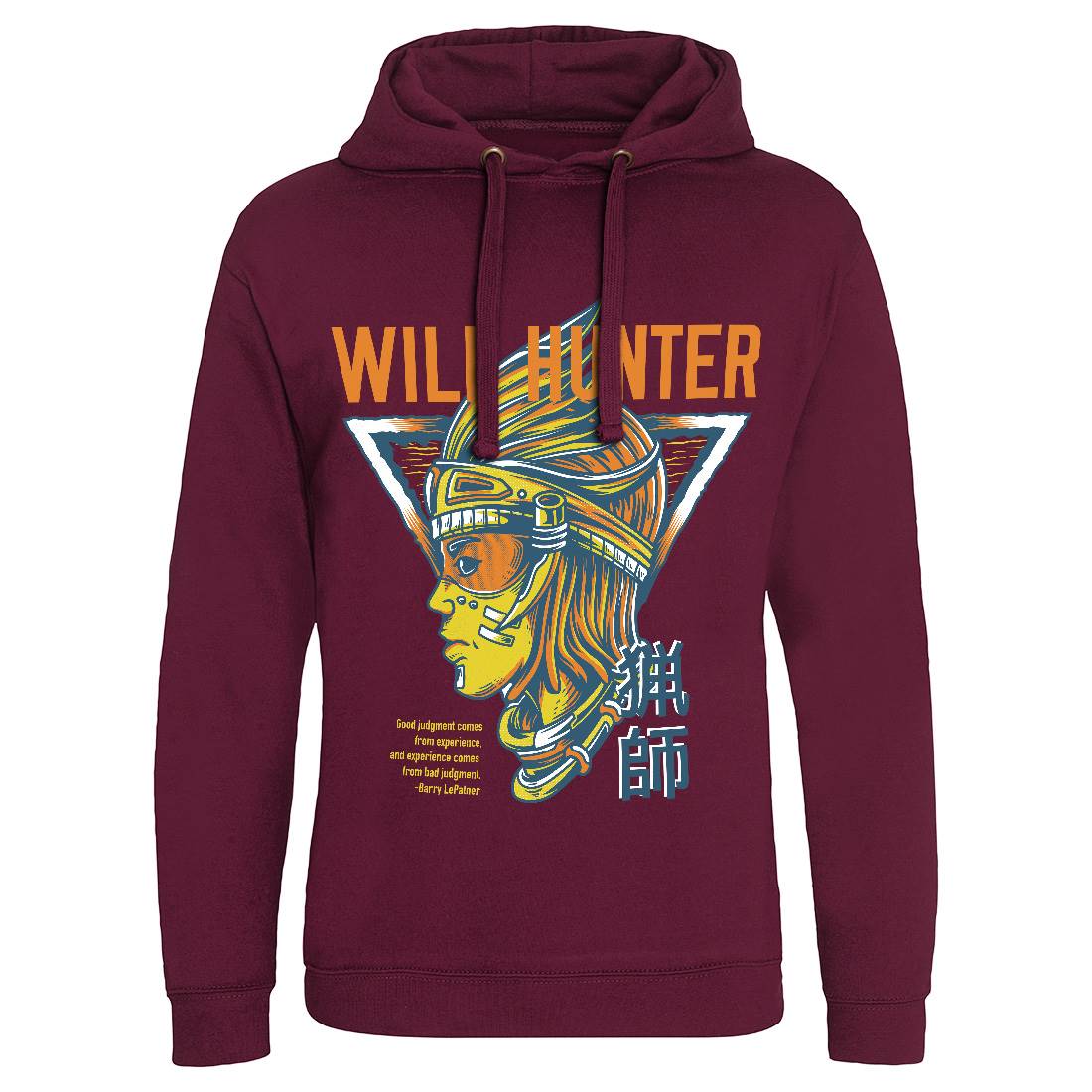Wild Hunter Mens Hoodie Without Pocket Warriors D881
