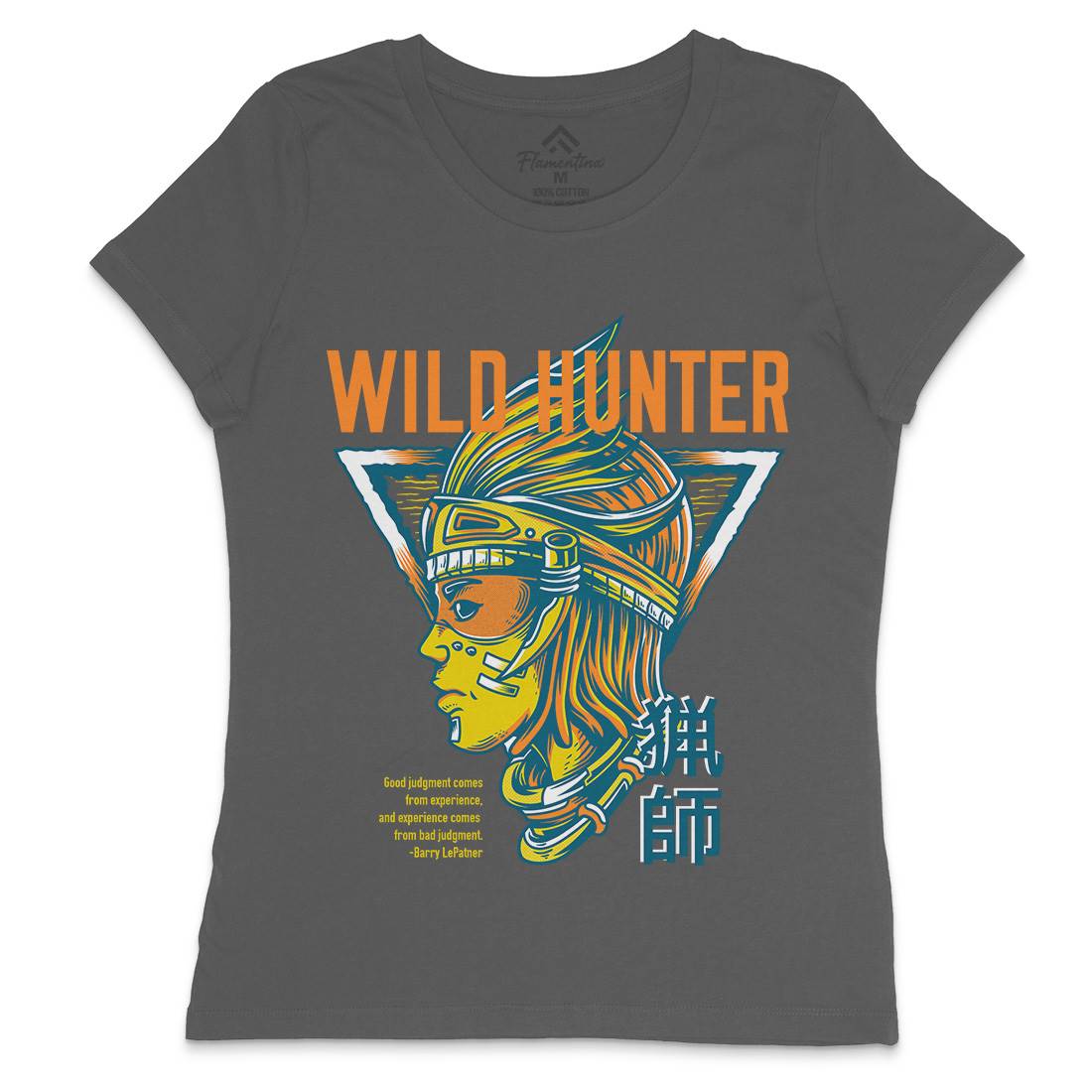 Wild Hunter Womens Crew Neck T-Shirt Warriors D881