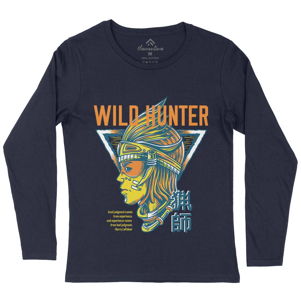 Wild Hunter Womens Long Sleeve T-Shirt Warriors D881