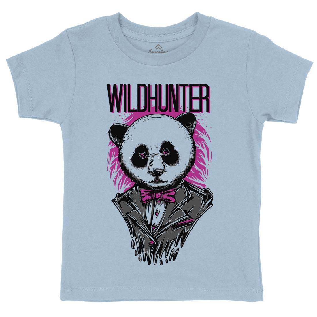 Wild Hunter Kids Crew Neck T-Shirt Animals D882