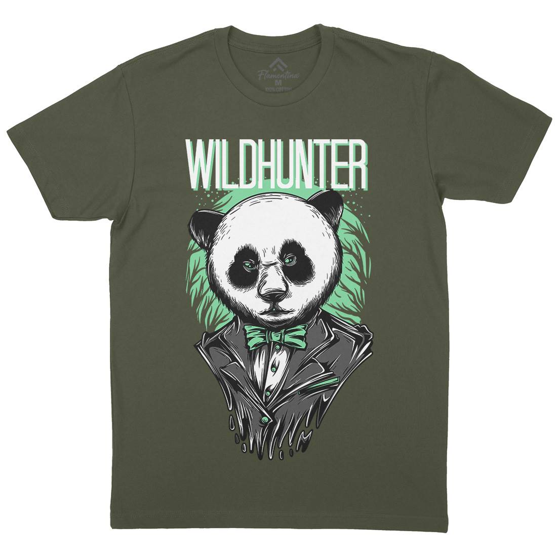 Wild Hunter Mens Crew Neck T-Shirt Animals D882