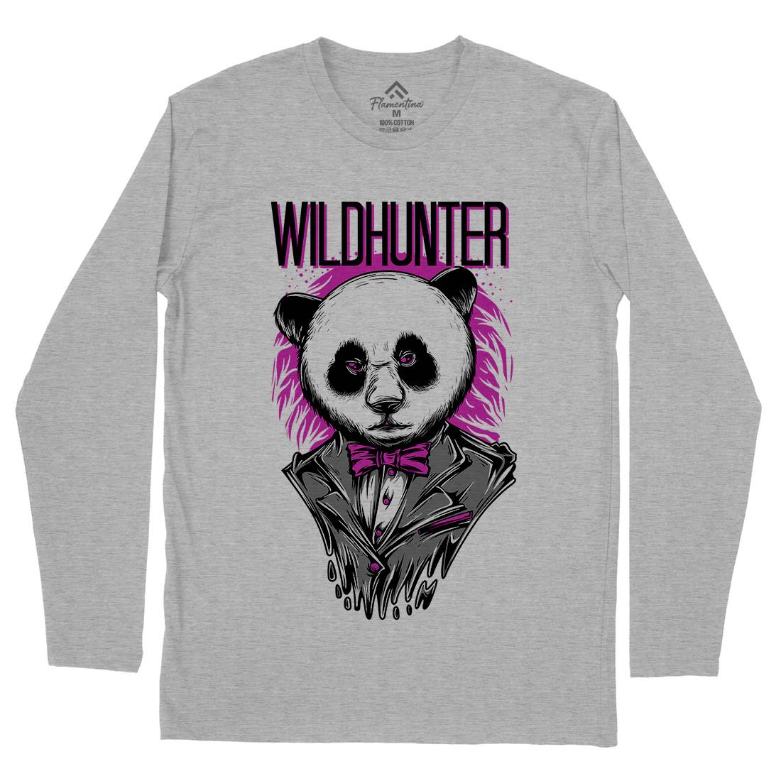 Wild Hunter Mens Long Sleeve T-Shirt Animals D882