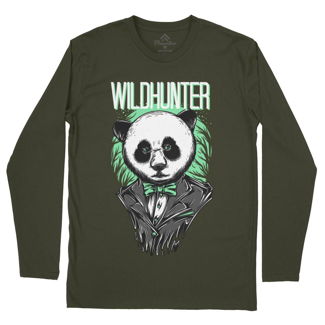 Wild Hunter Mens Long Sleeve T-Shirt Animals D882