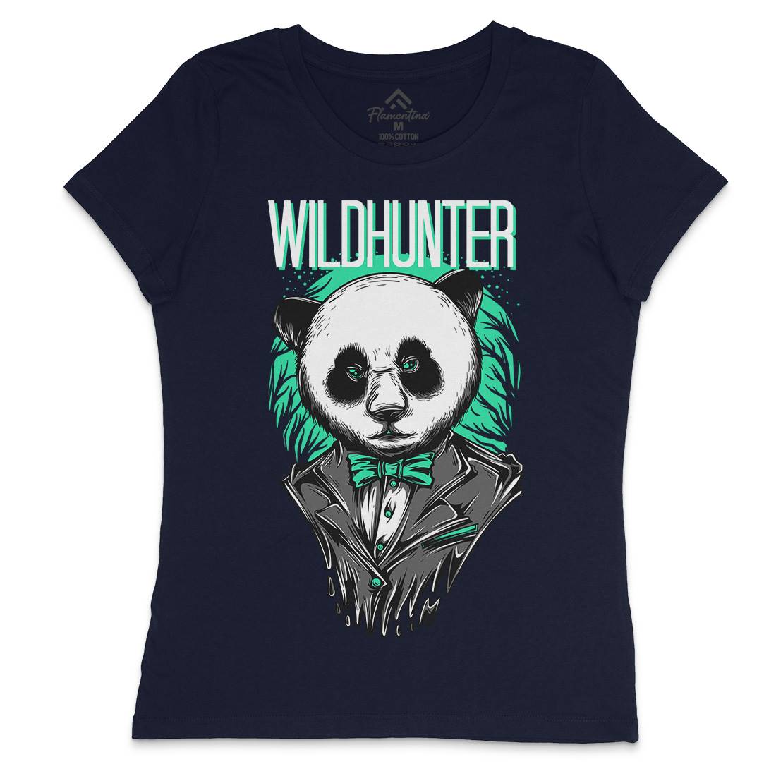 Wild Hunter Womens Crew Neck T-Shirt Animals D882