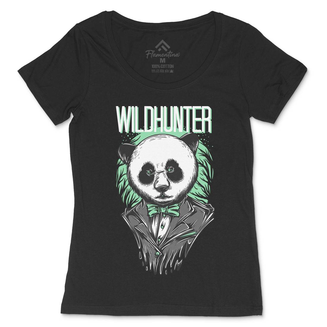 Wild Hunter Womens Scoop Neck T-Shirt Animals D882
