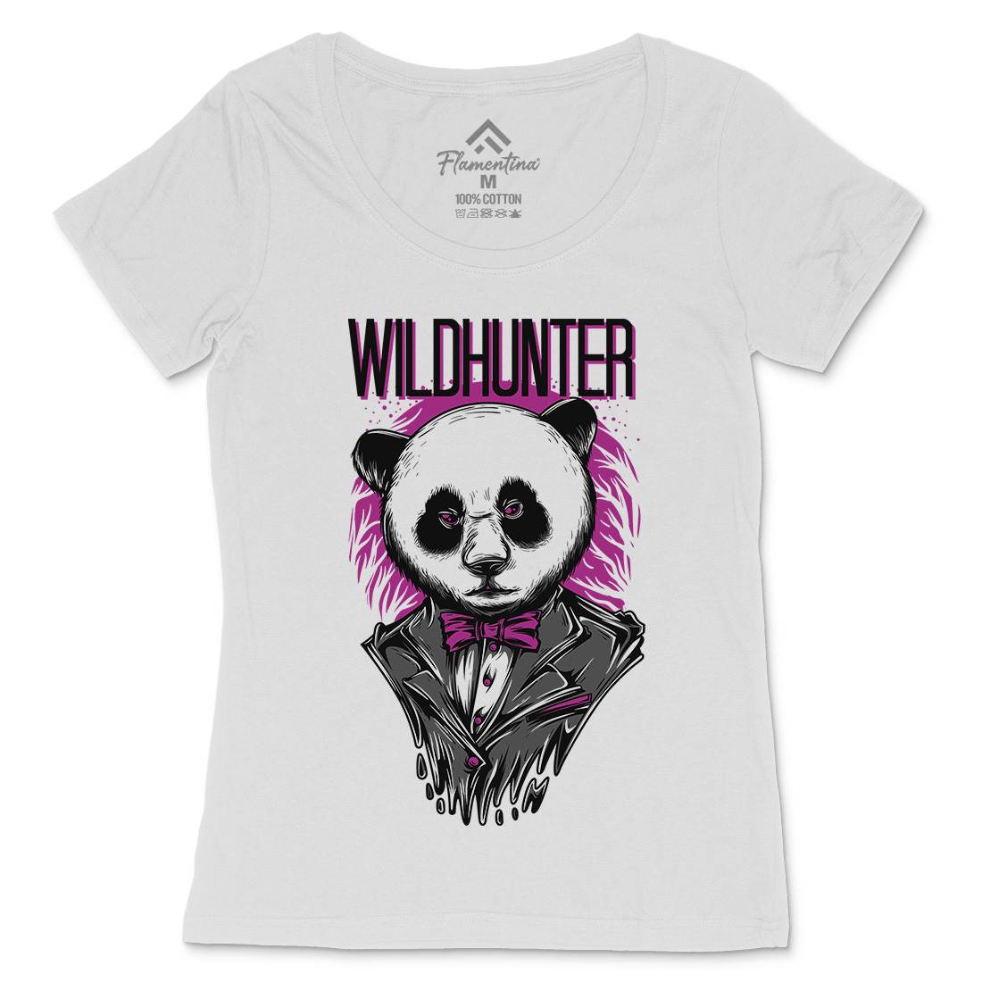 Wild Hunter Womens Scoop Neck T-Shirt Animals D882