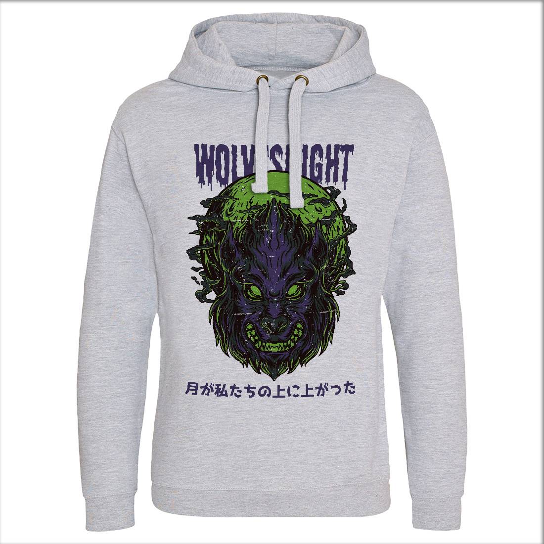 Wolves Night Mens Hoodie Without Pocket Horror D888