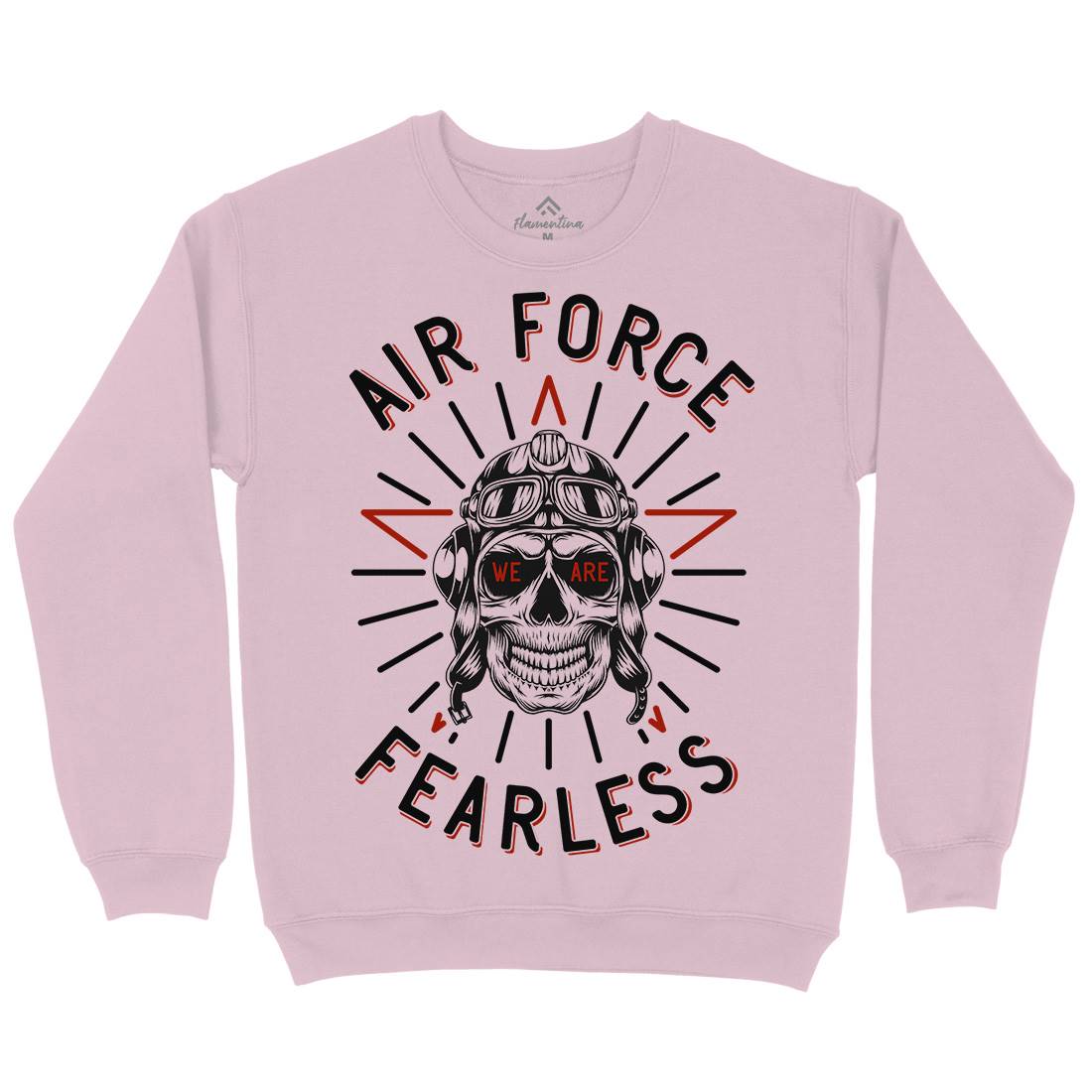 Air Force Fearless Kids Crew Neck Sweatshirt Army D900