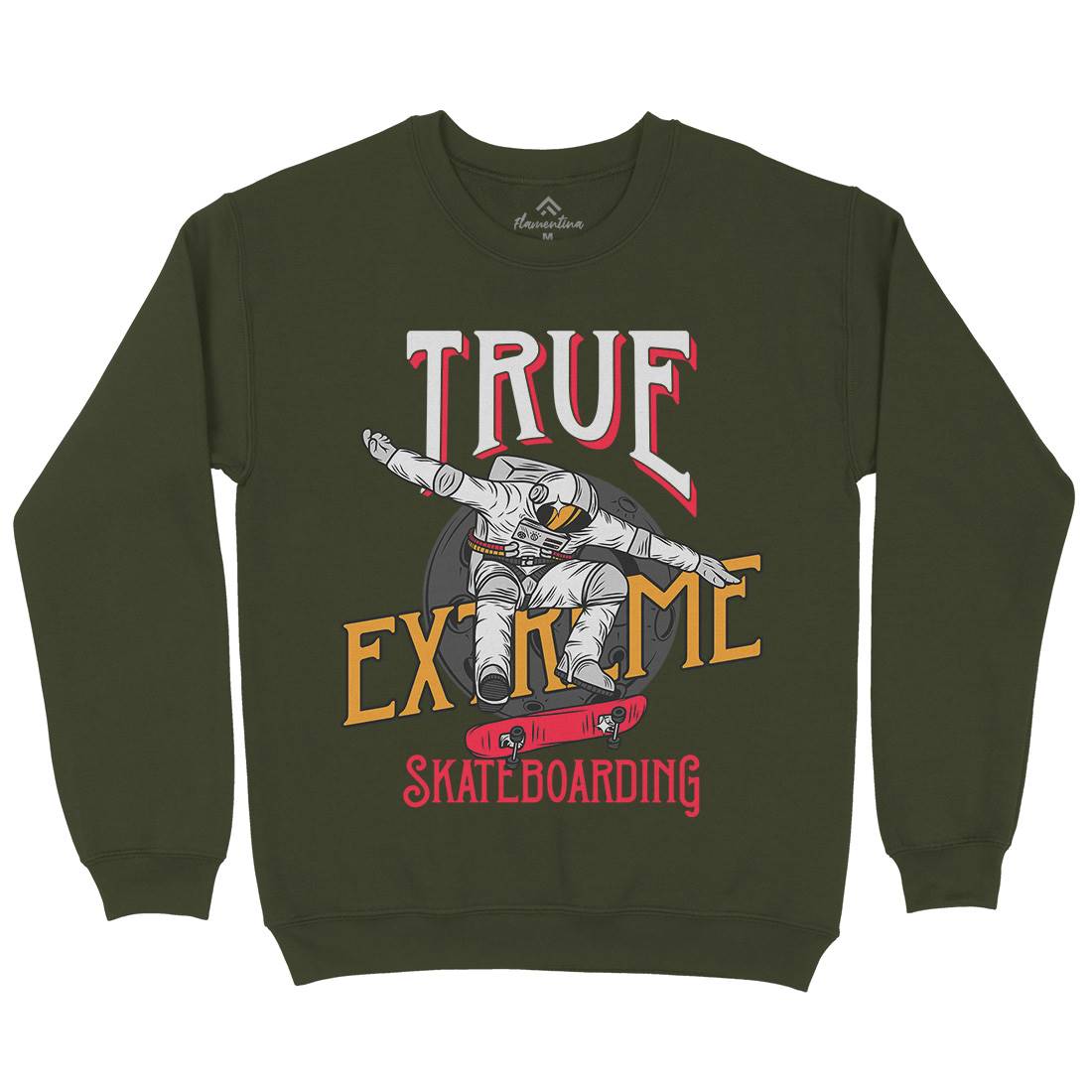 Astronaut Extreme Mens Crew Neck Sweatshirt Space D903