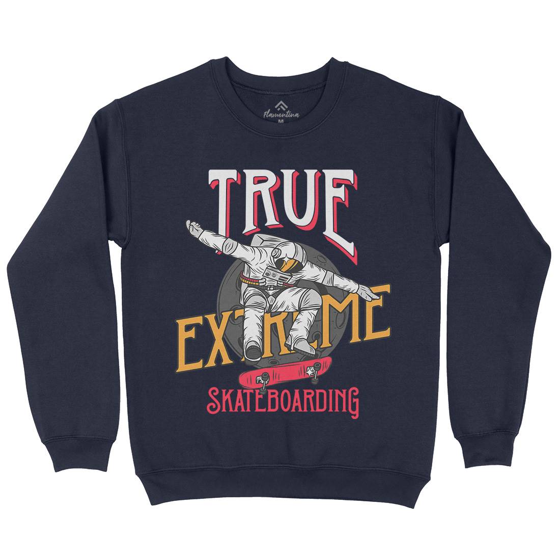Astronaut Extreme Mens Crew Neck Sweatshirt Space D903