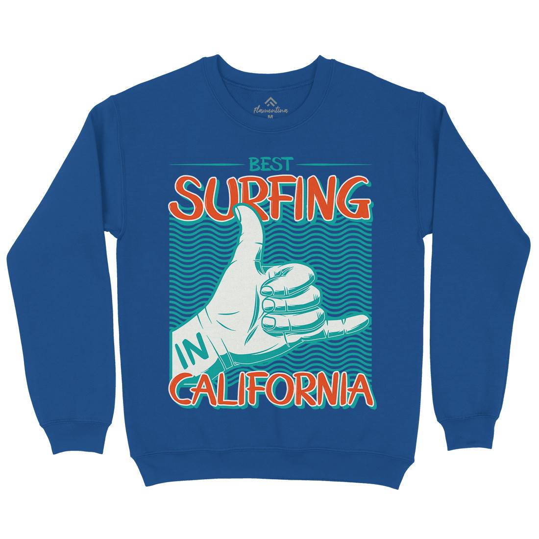 Best Surfing Kids Crew Neck Sweatshirt Surf D908