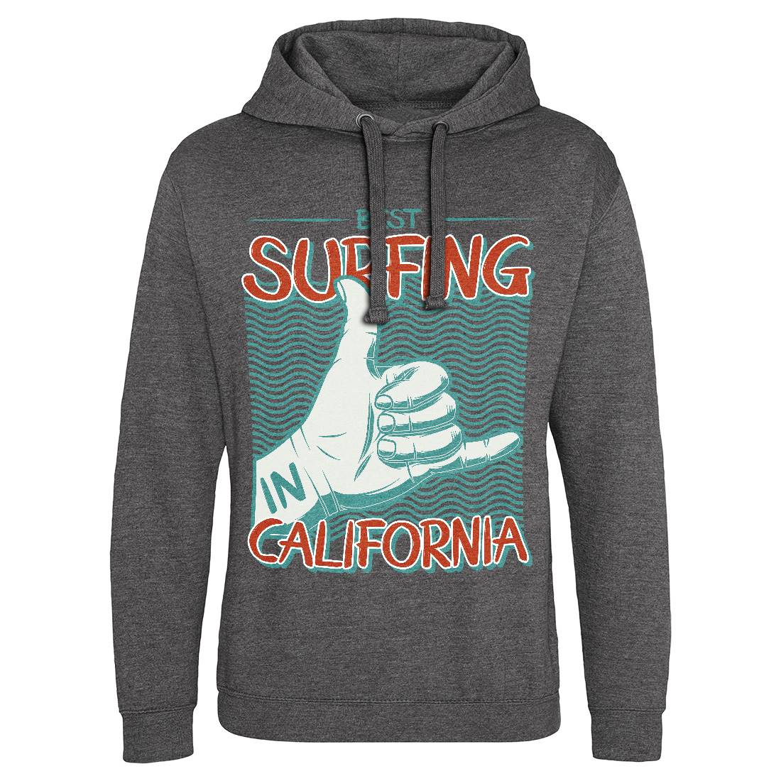 Best Surfing Mens Hoodie Without Pocket Surf D908