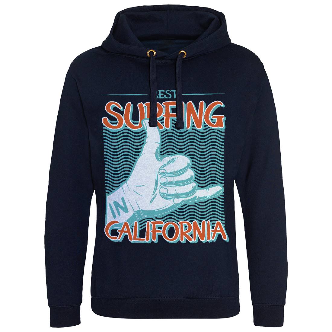 Best Surfing Mens Hoodie Without Pocket Surf D908