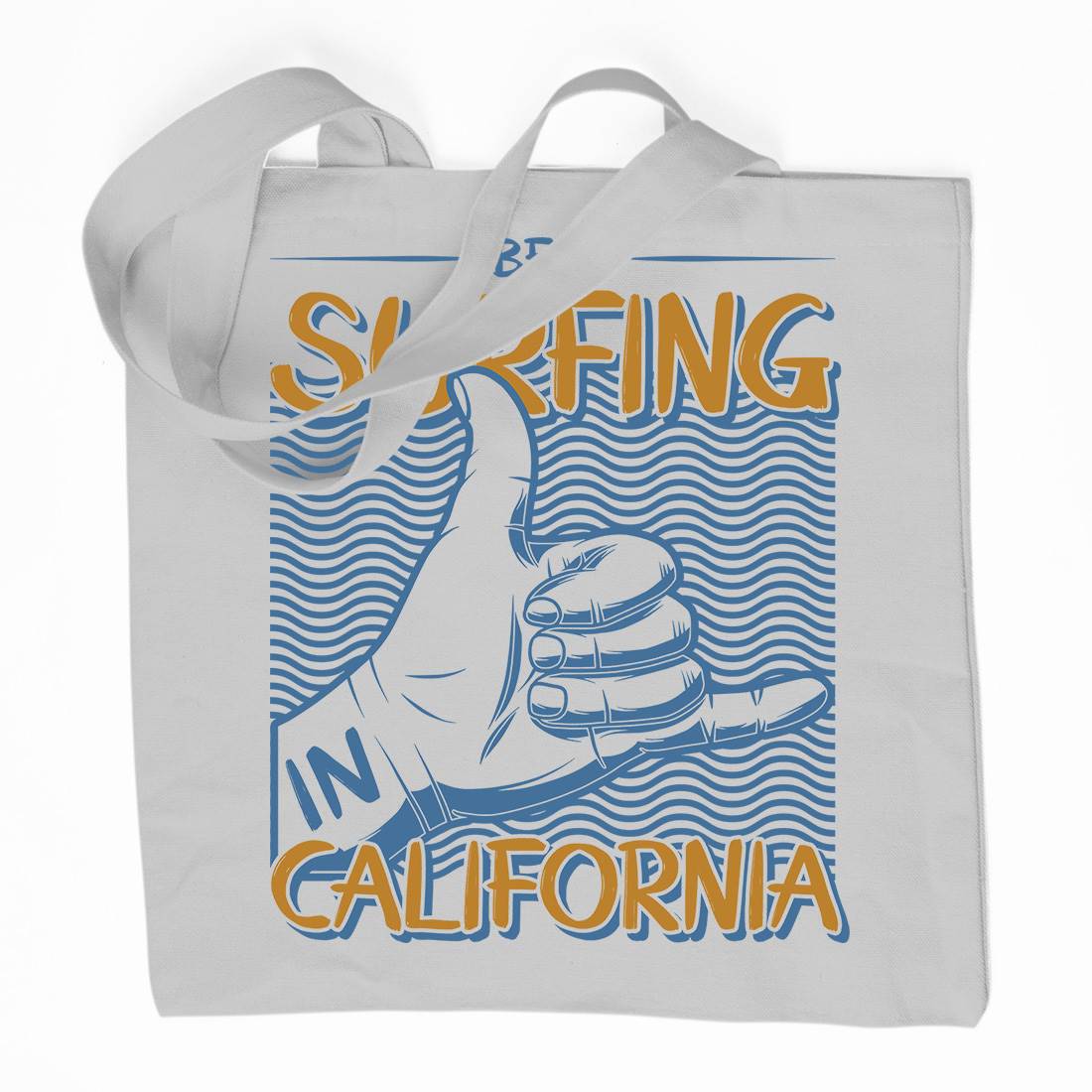 Best Surfing Organic Premium Cotton Tote Bag Surf D908