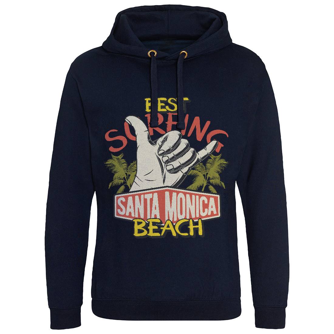 Best Surfing Beach Mens Hoodie Without Pocket Surf D909