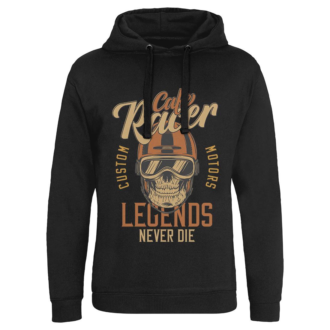 Cafe Racer Mens Hoodie Without Pocket Motorcycles D914