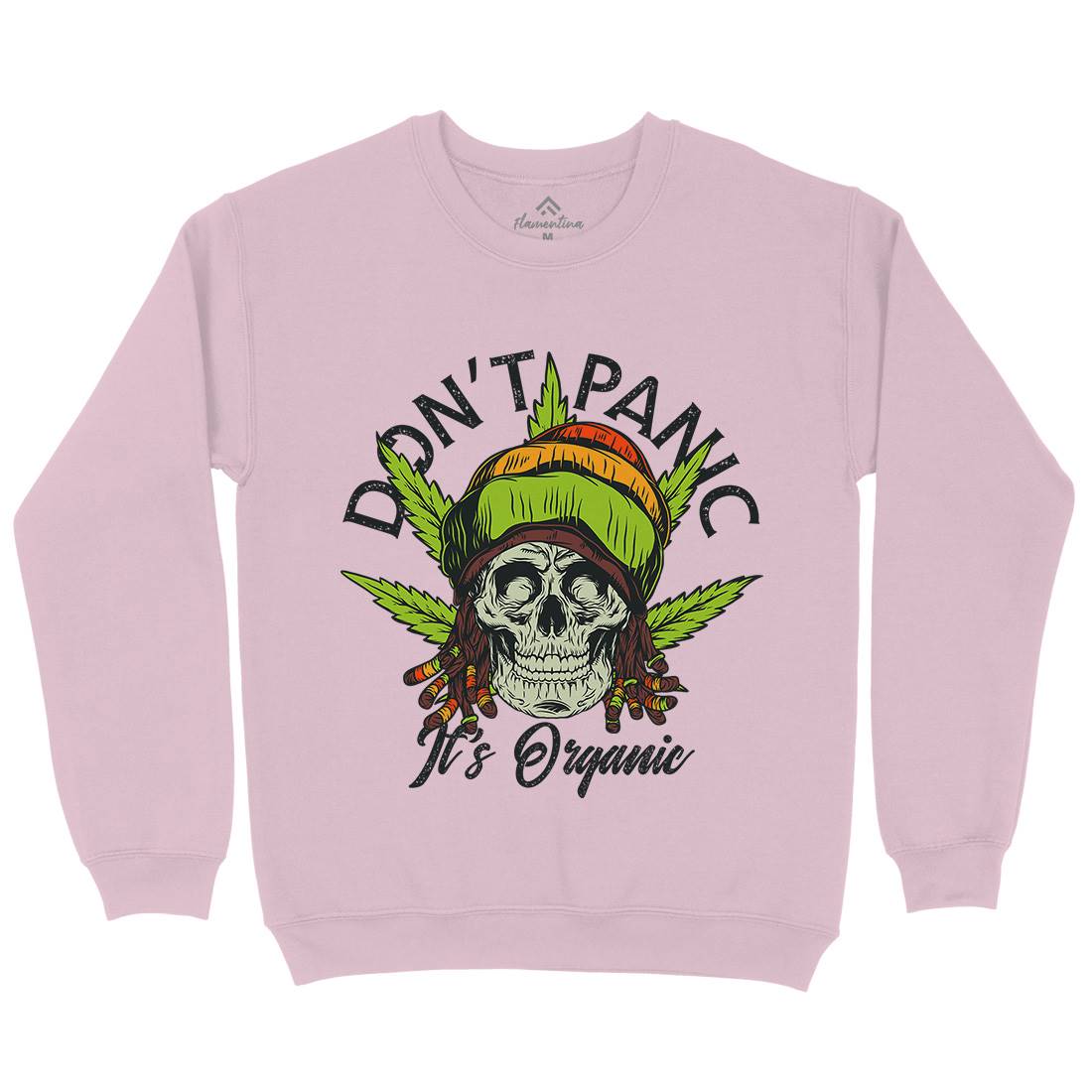Don&#39;t Panic Kids Crew Neck Sweatshirt Drugs D927