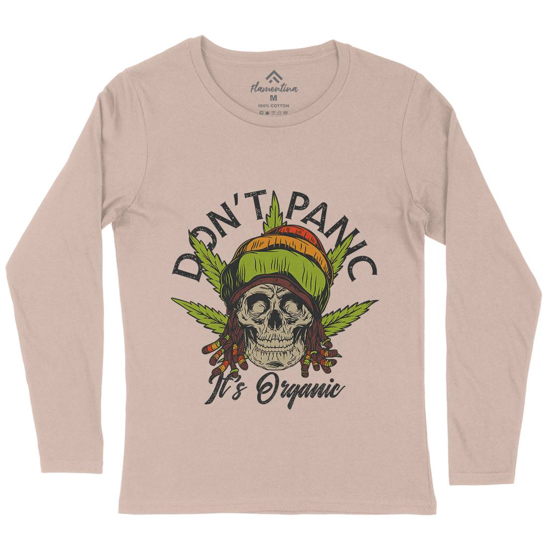 Don&#39;t Panic Womens Long Sleeve T-Shirt Drugs D927